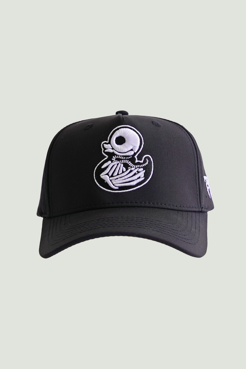 SKELIE DUCKIE - SNAPBACK HAT - BLACK – FEAR GEAR