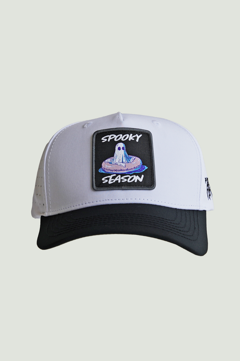 SPOOKY SUMMER - SNAPBACK HAT - WHITE – FEAR GEAR