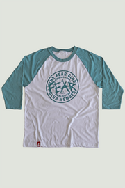 FEAR CLUB - BASEBALL TEE - WHITE/HEATHER ARTIC