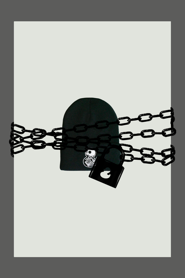 SKELIE DUCKIE - BLACK - BEANIE