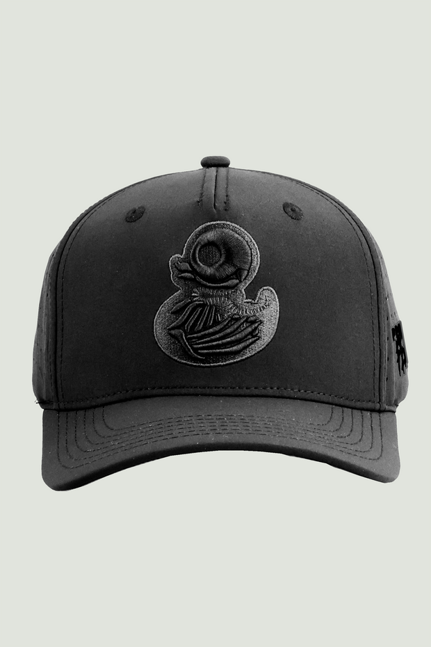 SKELIE DUCKIE - SNAPBACK HAT - BLACK OUT (PREORDER)