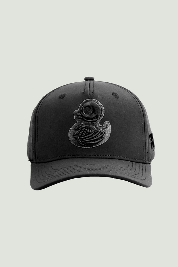 SKELIE DUCKIE - SNAPBACK HAT - BLACK OUT