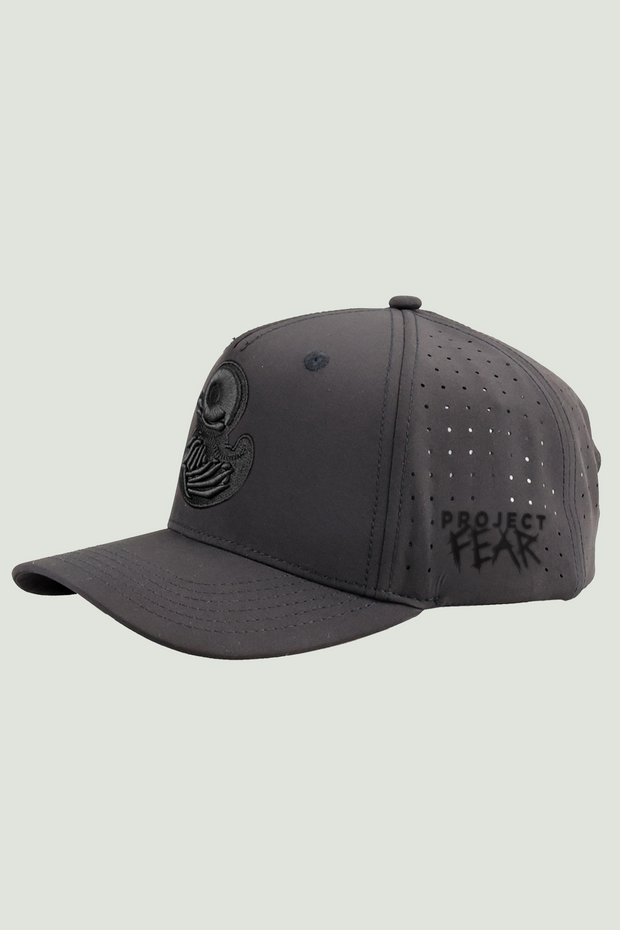 SKELIE DUCKIE - SNAPBACK HAT - BLACK OUT (PREORDER)