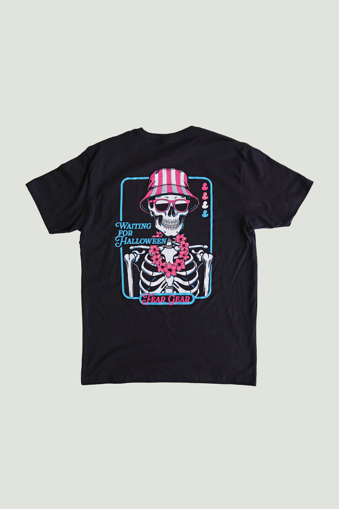 BUCKET HAT SUMMER - T-SHIRT - BLACK