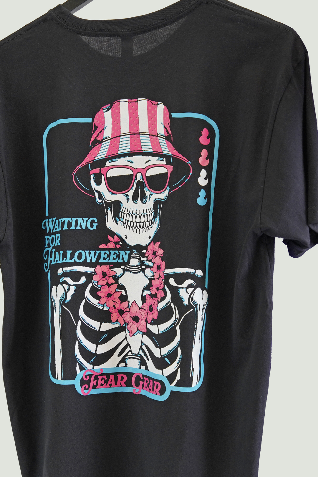 BUCKET HAT SUMMER - T-SHIRT - BLACK