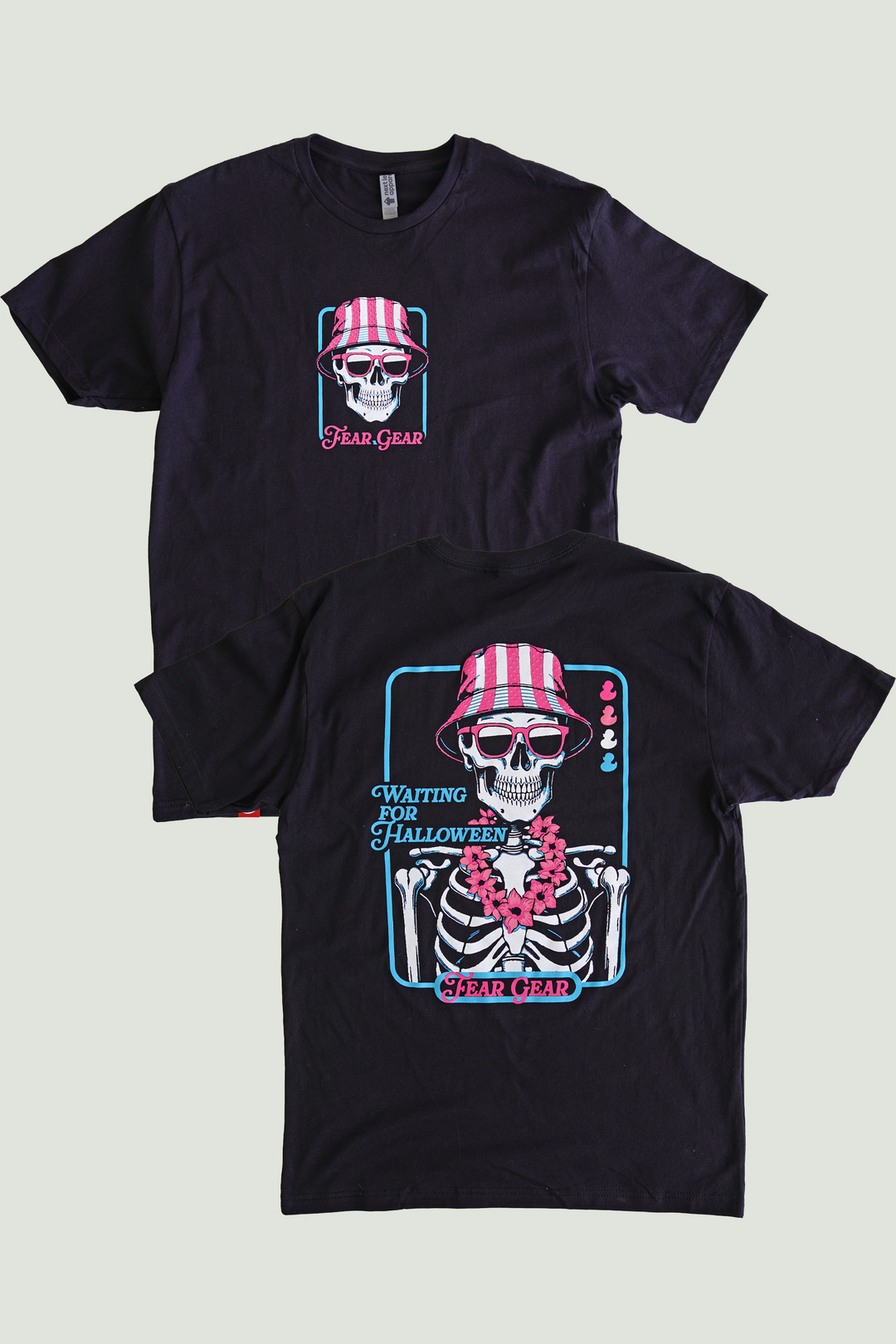 BUCKET HAT SUMMER - T-SHIRT - BLACK