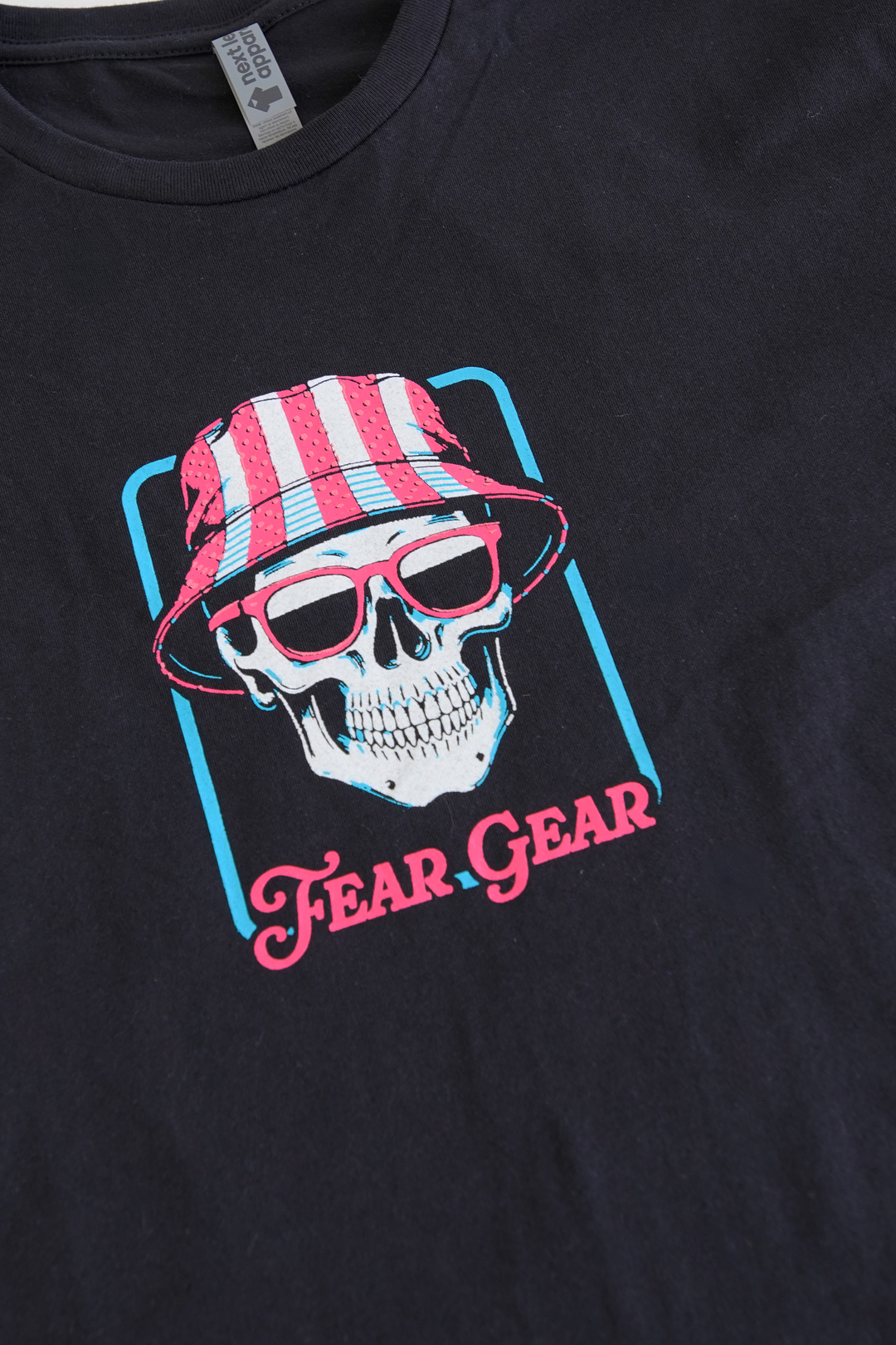 BUCKET HAT SUMMER - T-SHIRT - BLACK