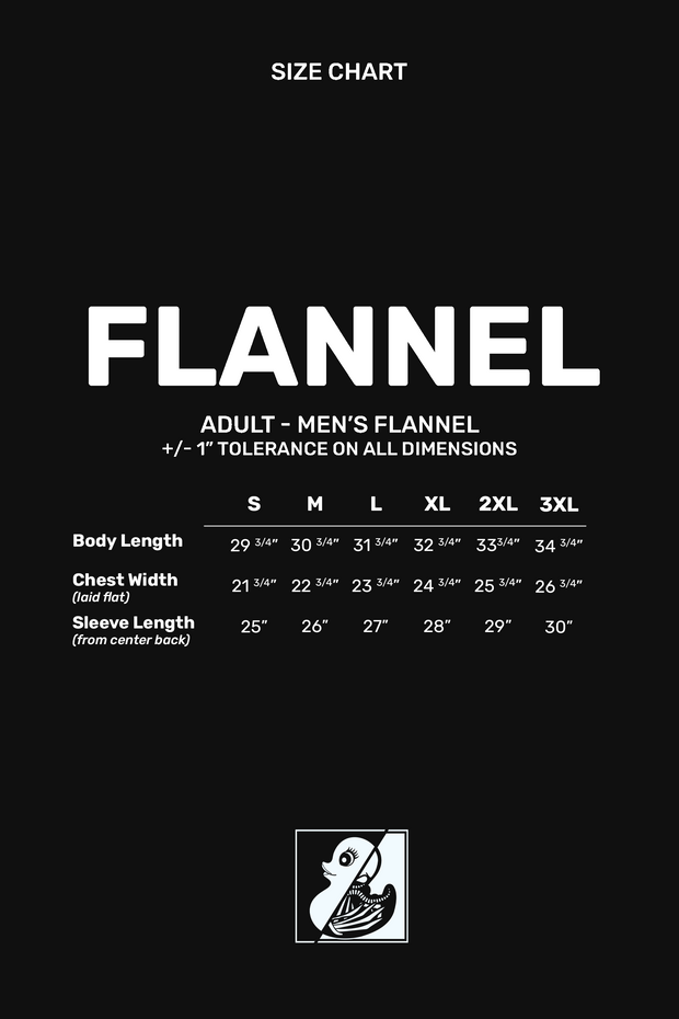 FACE YOUR FEAR - FLANNEL - CHARCOAL HEATHER/BLACK
