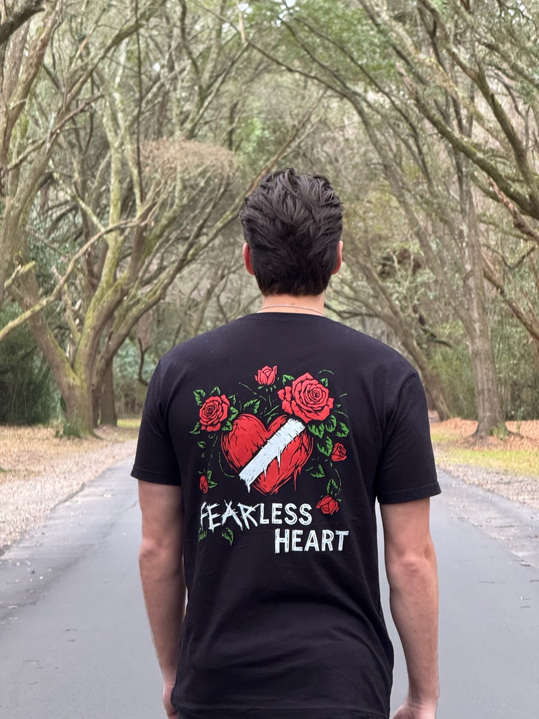 FEARLESS HEART - T-SHIRT - BLACK