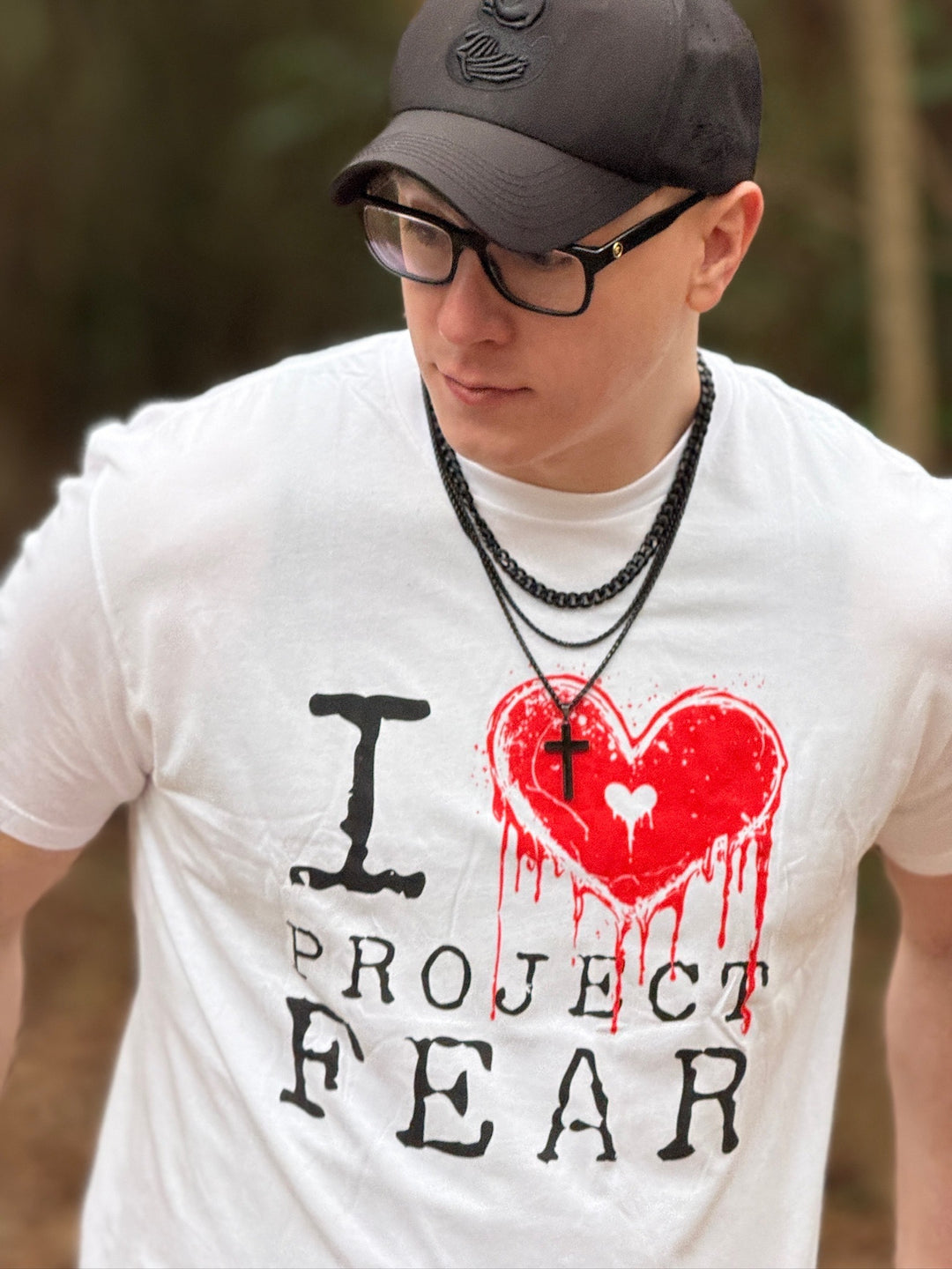 I HEART PROJECT FEAR - T-SHIRT - WHITE