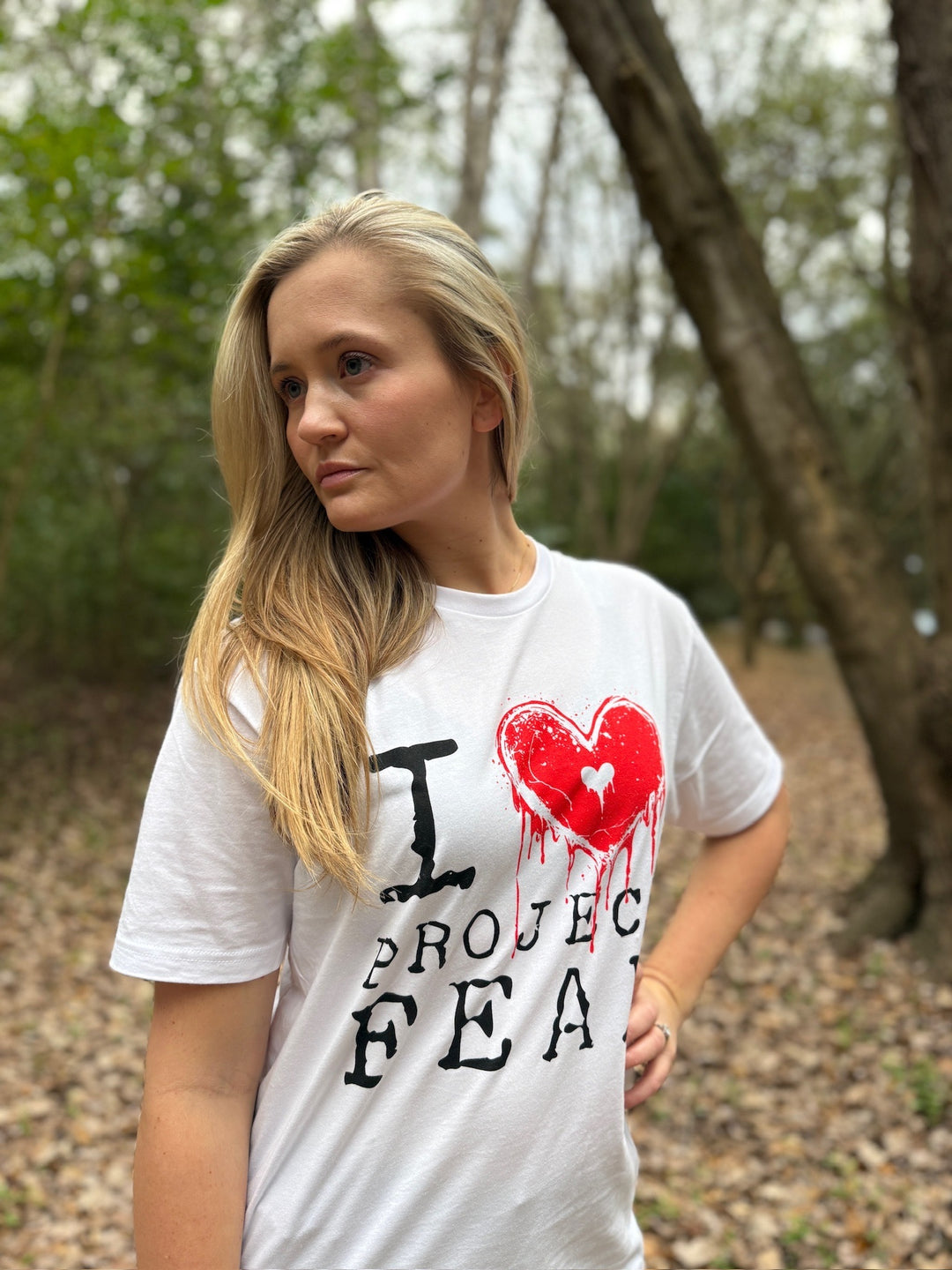 I HEART PROJECT FEAR - T-SHIRT - WHITE