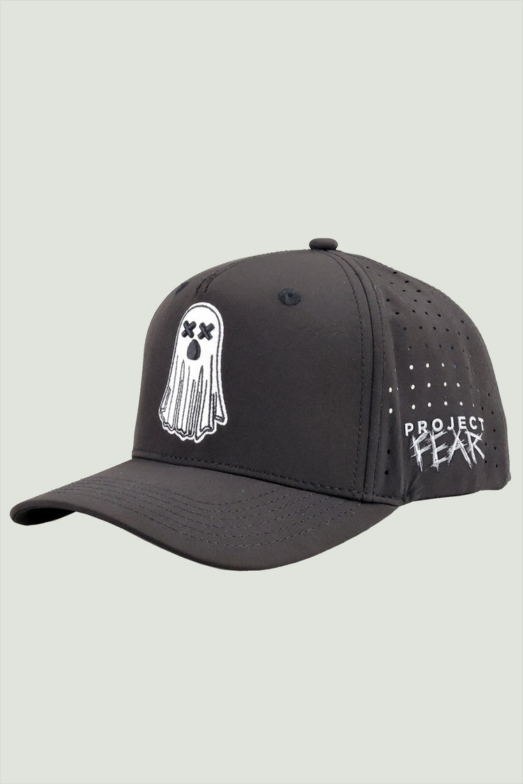 GHOST XX - SNAPBACK HAT - BLACK – FEAR GEAR
