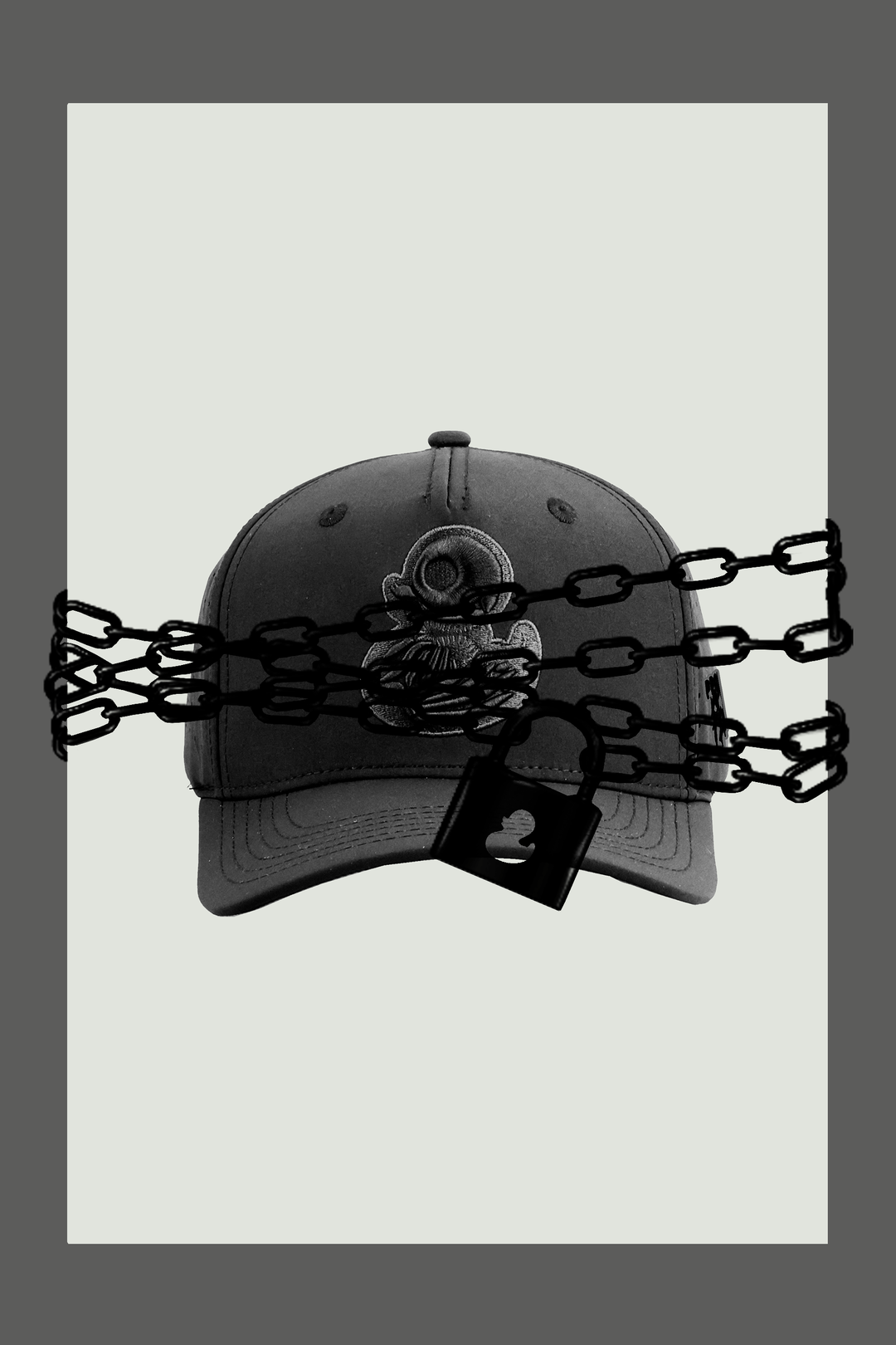 SKELIE DUCKIE - SNAPBACK HAT - BLACK OUT