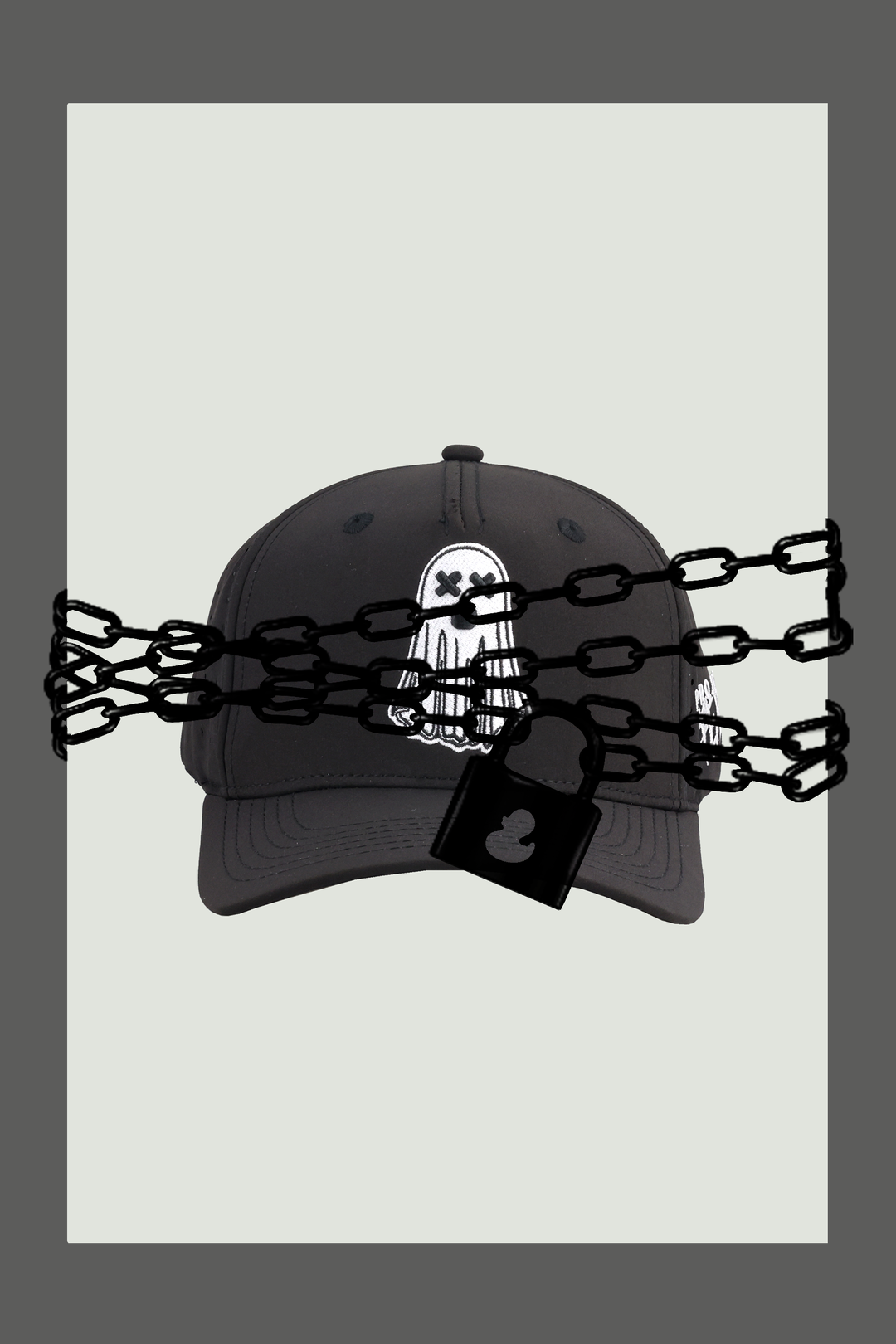 GHOST XX - SNAPBACK HAT - BLACK