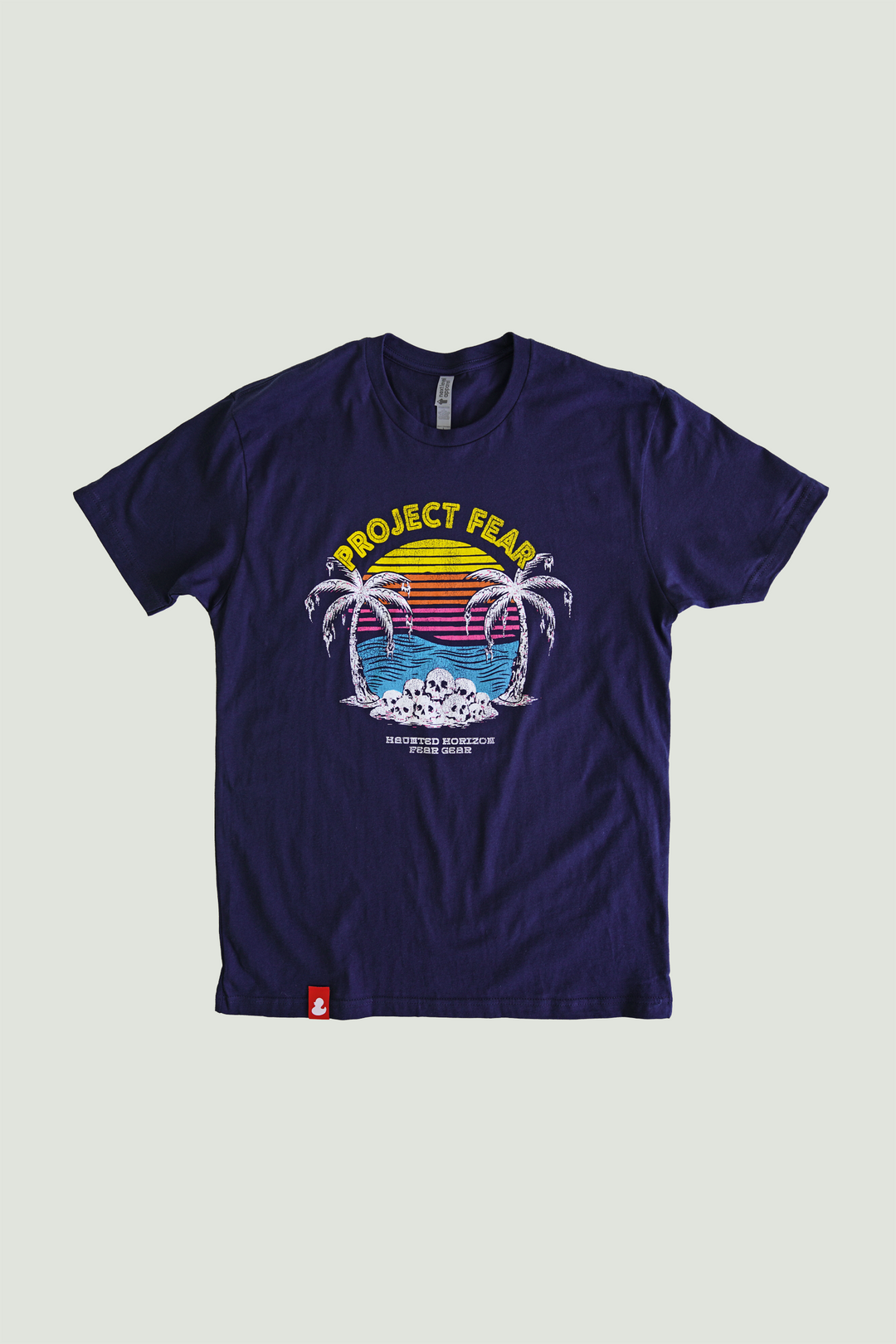 HAUNTED HORIZON - T-SHIRT - NAVY