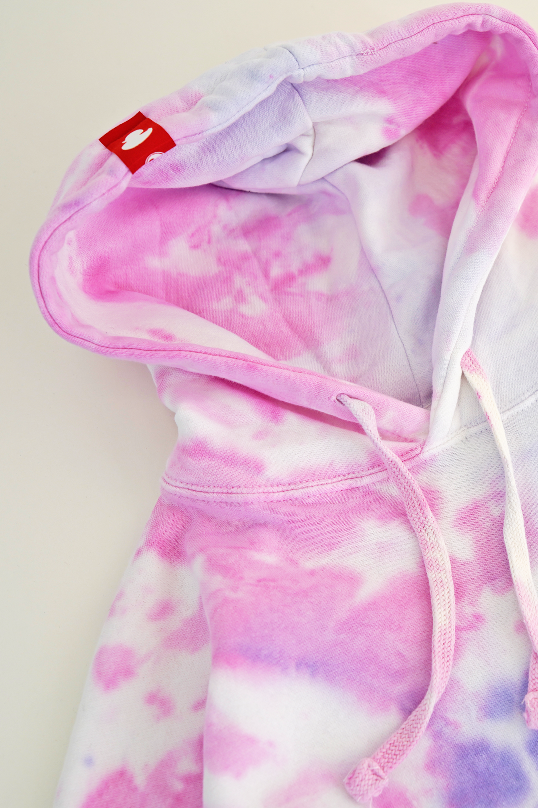 COTTON CANDY - SKELIE DUCKIE - TIE DYE HOODIE