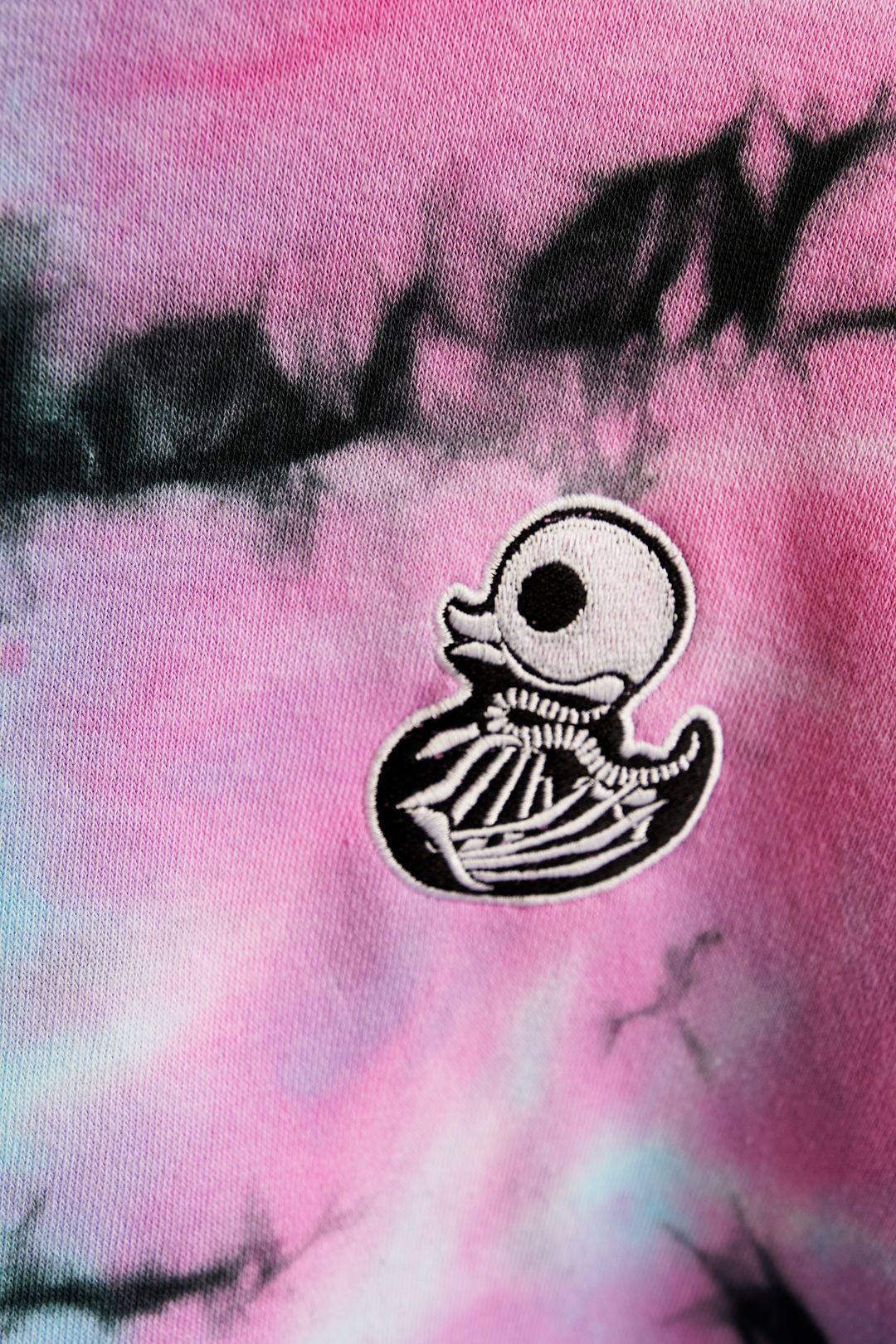SUMMER NIGHT - SKELIE DUCKIE - TIE DYE HOODIE