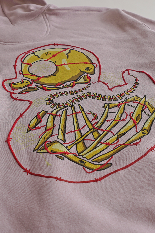 BONES - SWEATSHIRT - BLUSH