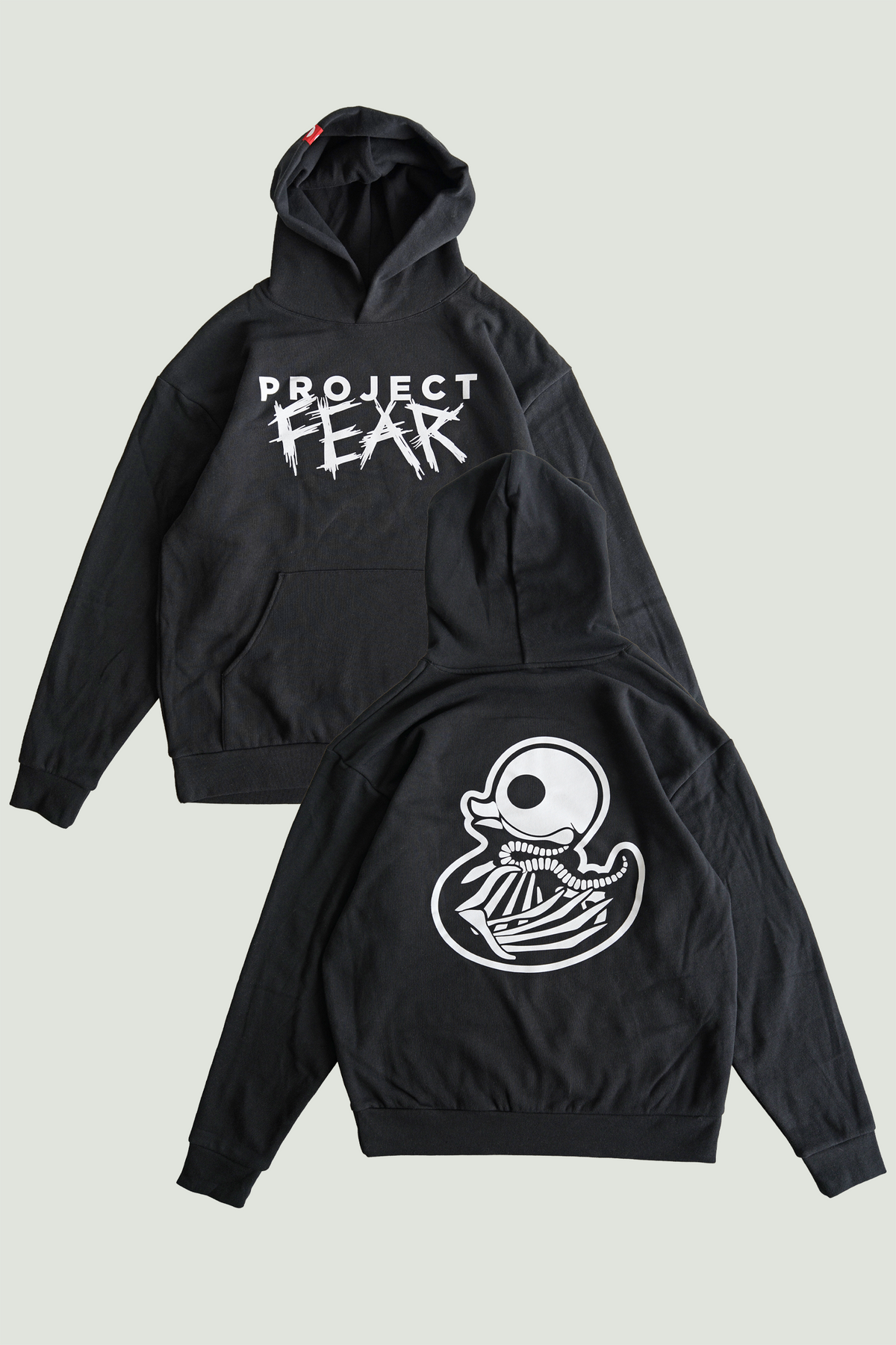 HOODIE PROJECT FEAR CLASSIC UNISEX HOODED SWEATSHIRT / Black / 2XL