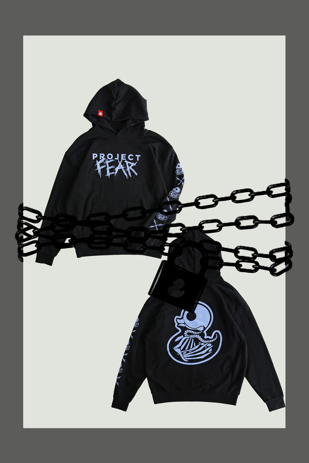 PROJECT FEAR EXTRATERRESTRIAL BLUE SWEATSHIRT