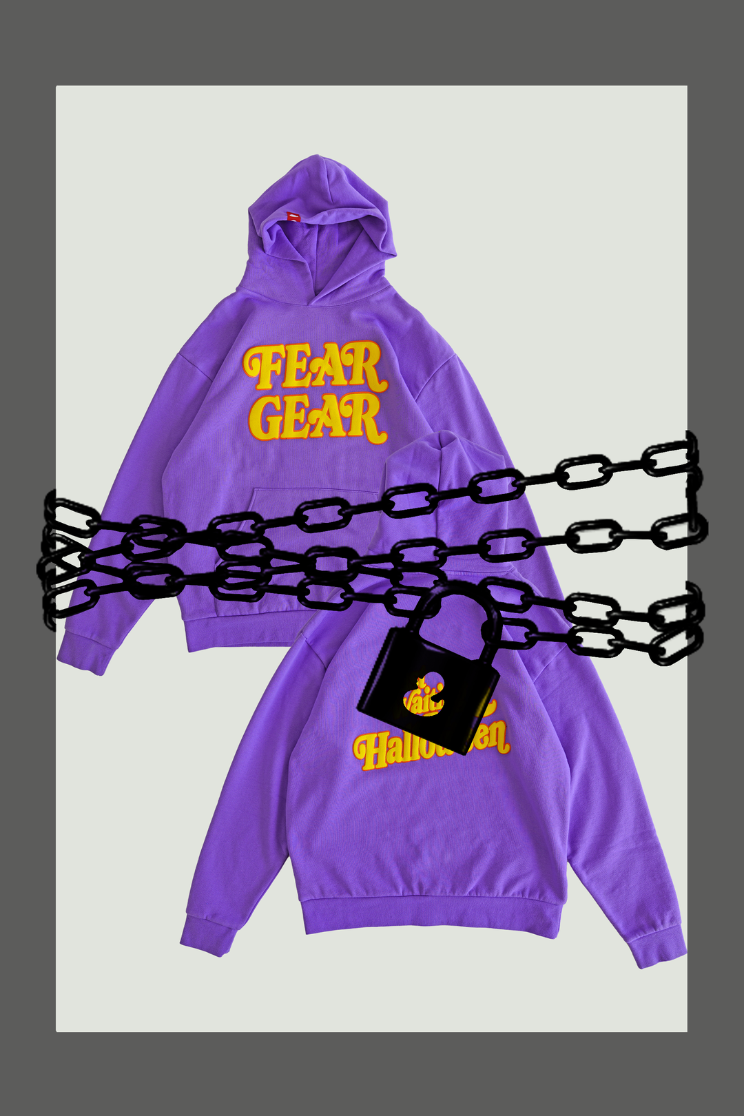 WAITING FOR HALLOWEEN - HOODIE - VIOLET