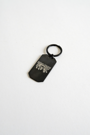 KEYCHAIN - DOGTAG - BLACK