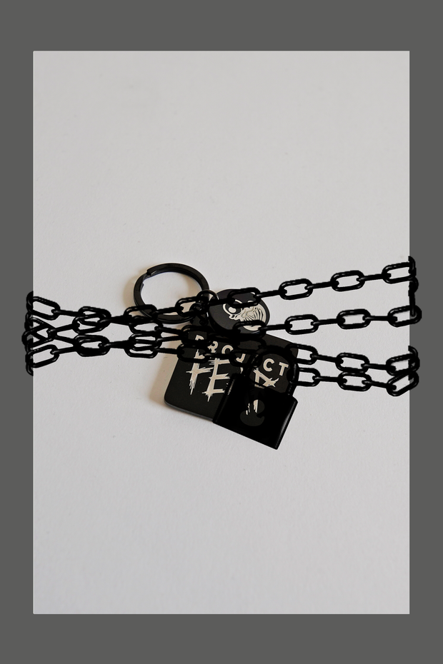 KEYCHAIN - PROJECT FEAR - BLACK