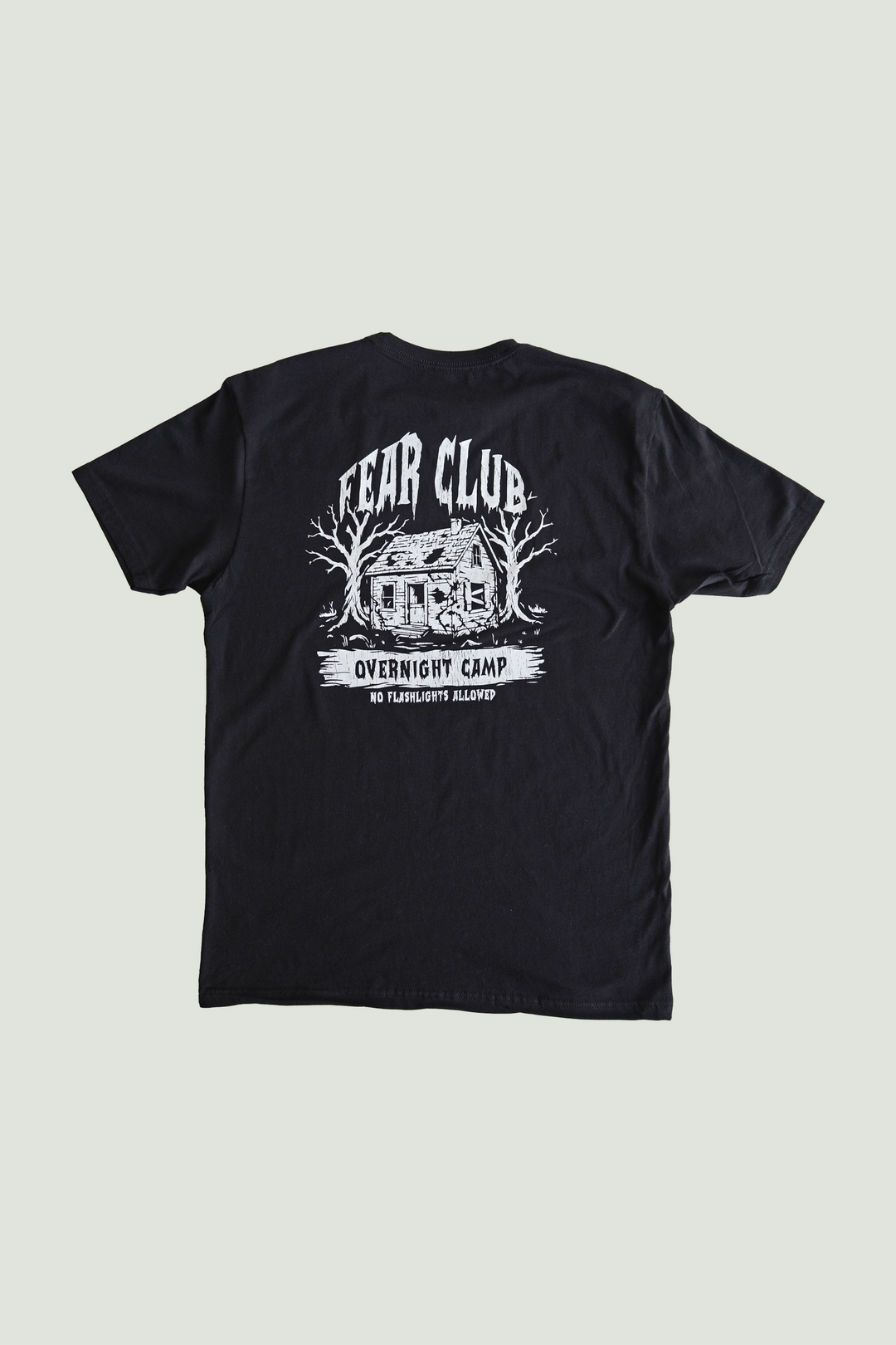 FEAR CLUB OVERNIGHT CAMP - T-SHIRT - BLACK