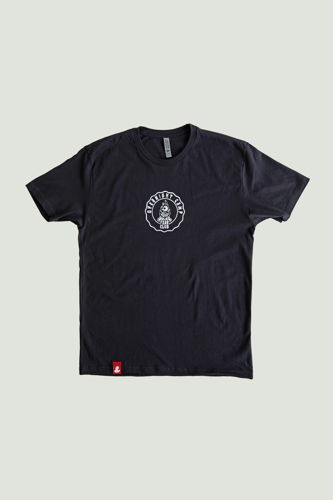 FEAR CLUB OVERNIGHT CAMP - T-SHIRT - BLACK