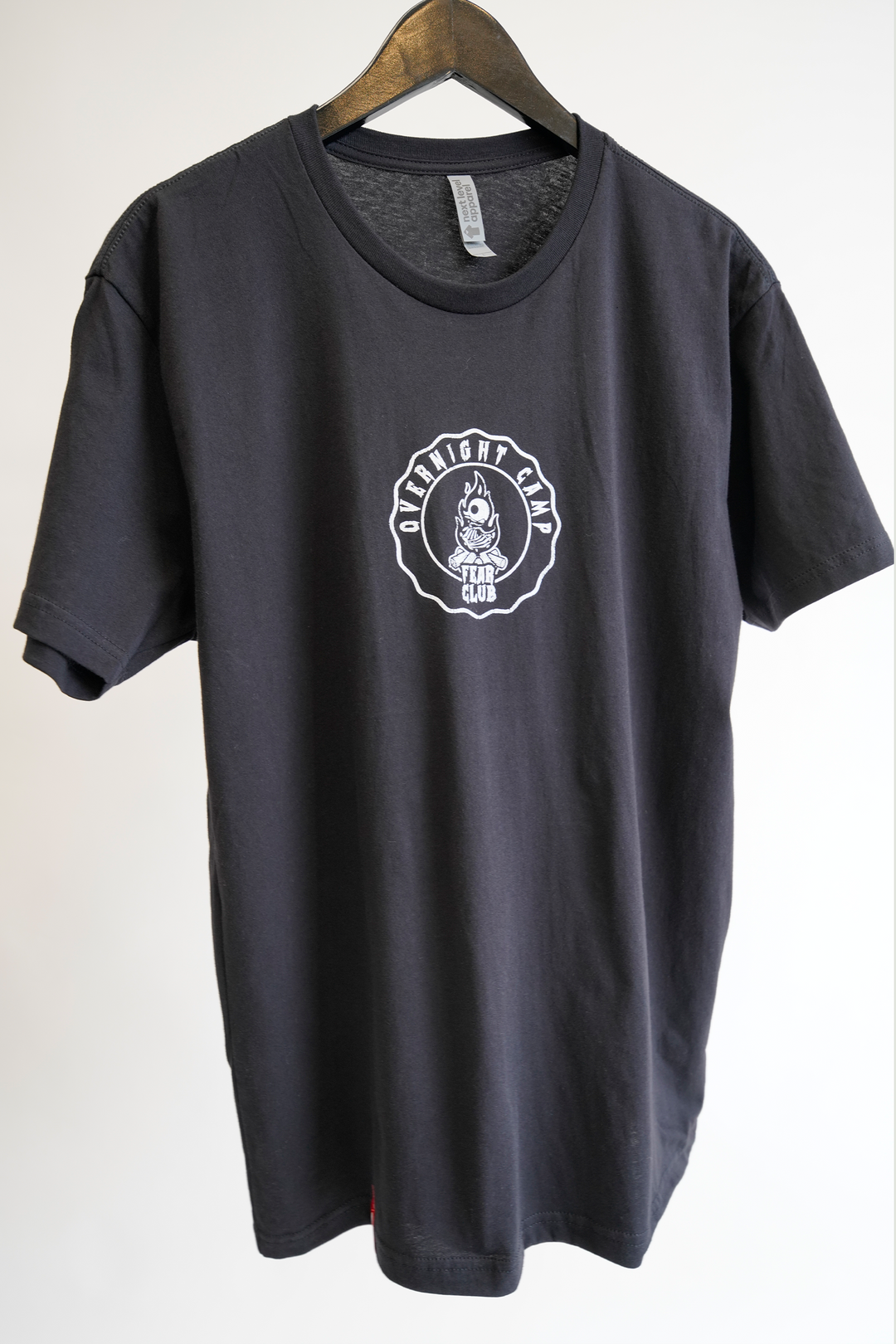 FEAR CLUB OVERNIGHT CAMP - T-SHIRT - BLACK