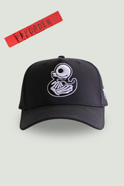 SKELIE DUCKIE - SNAPBACK HAT - BLACK (PREORDER)
