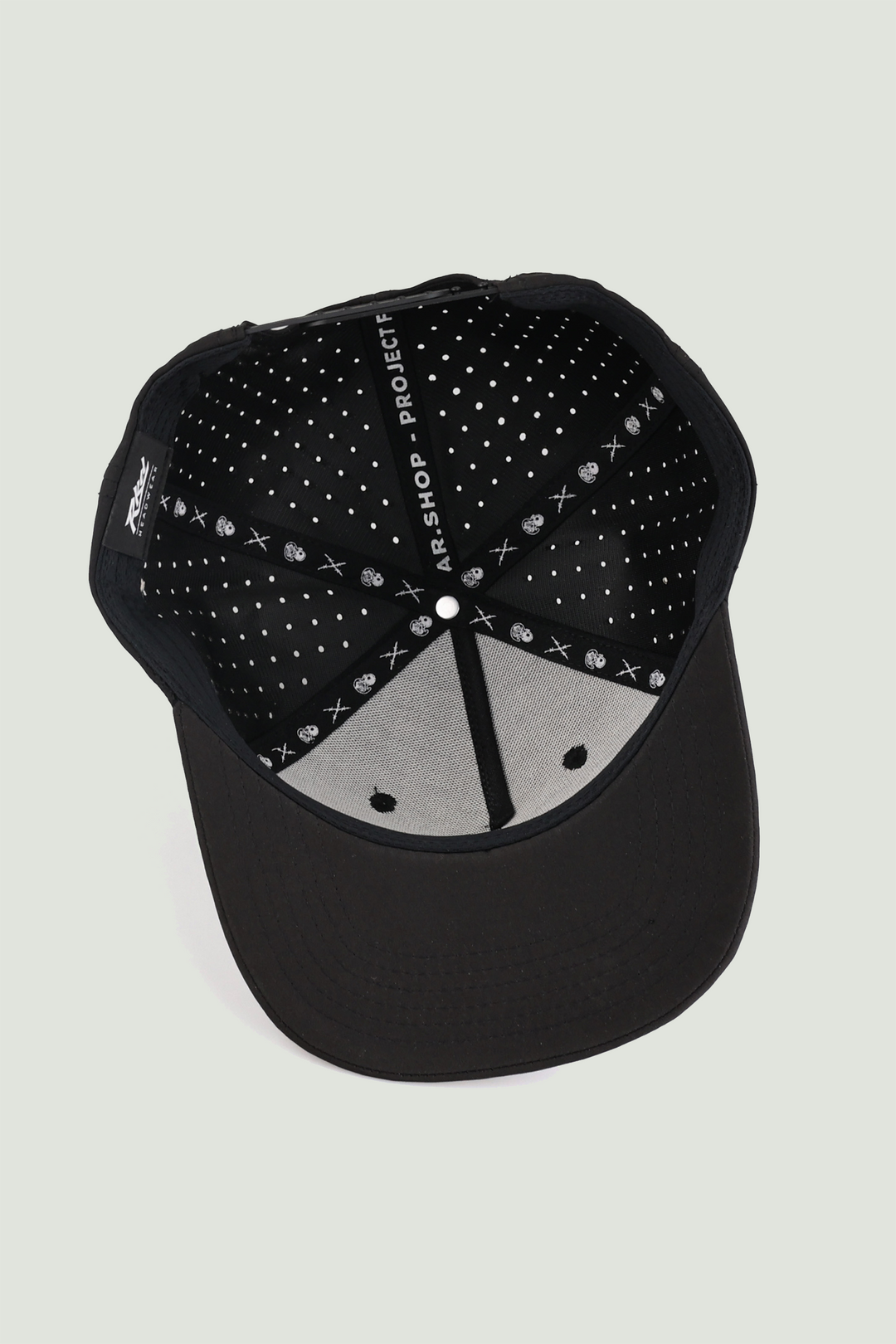 GHOST XX - SNAPBACK HAT - BLACK