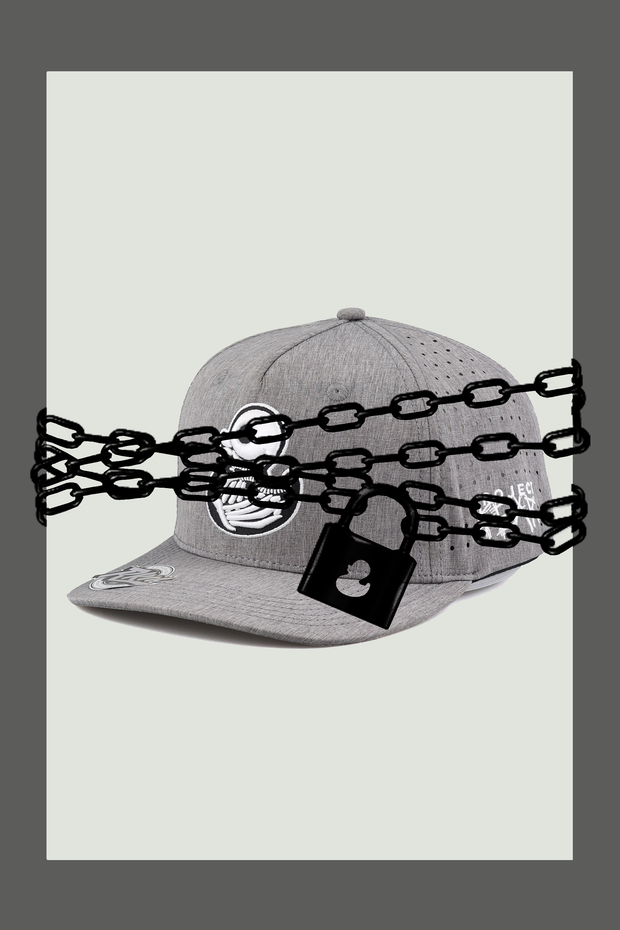 SKELIE DUCKIE - SNAPBACK HAT - GREY