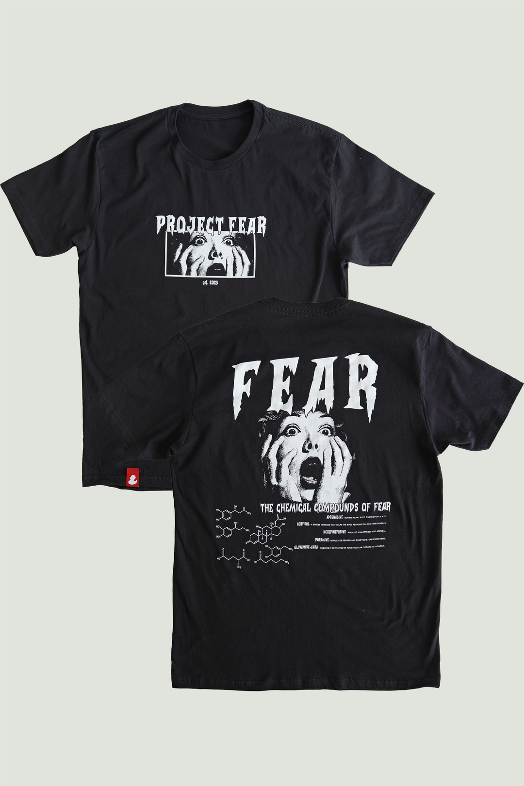 CHEMICAL FEAR - T-SHIRT - BLACK