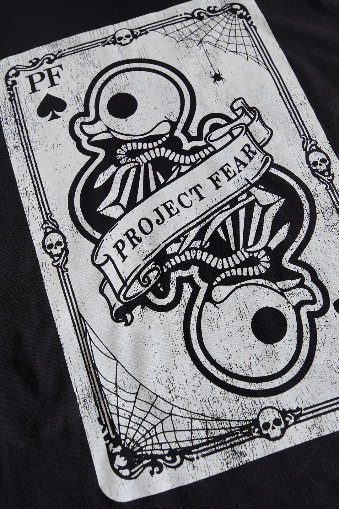 DUCK OF CARDS - T-SHIRT - BLACK