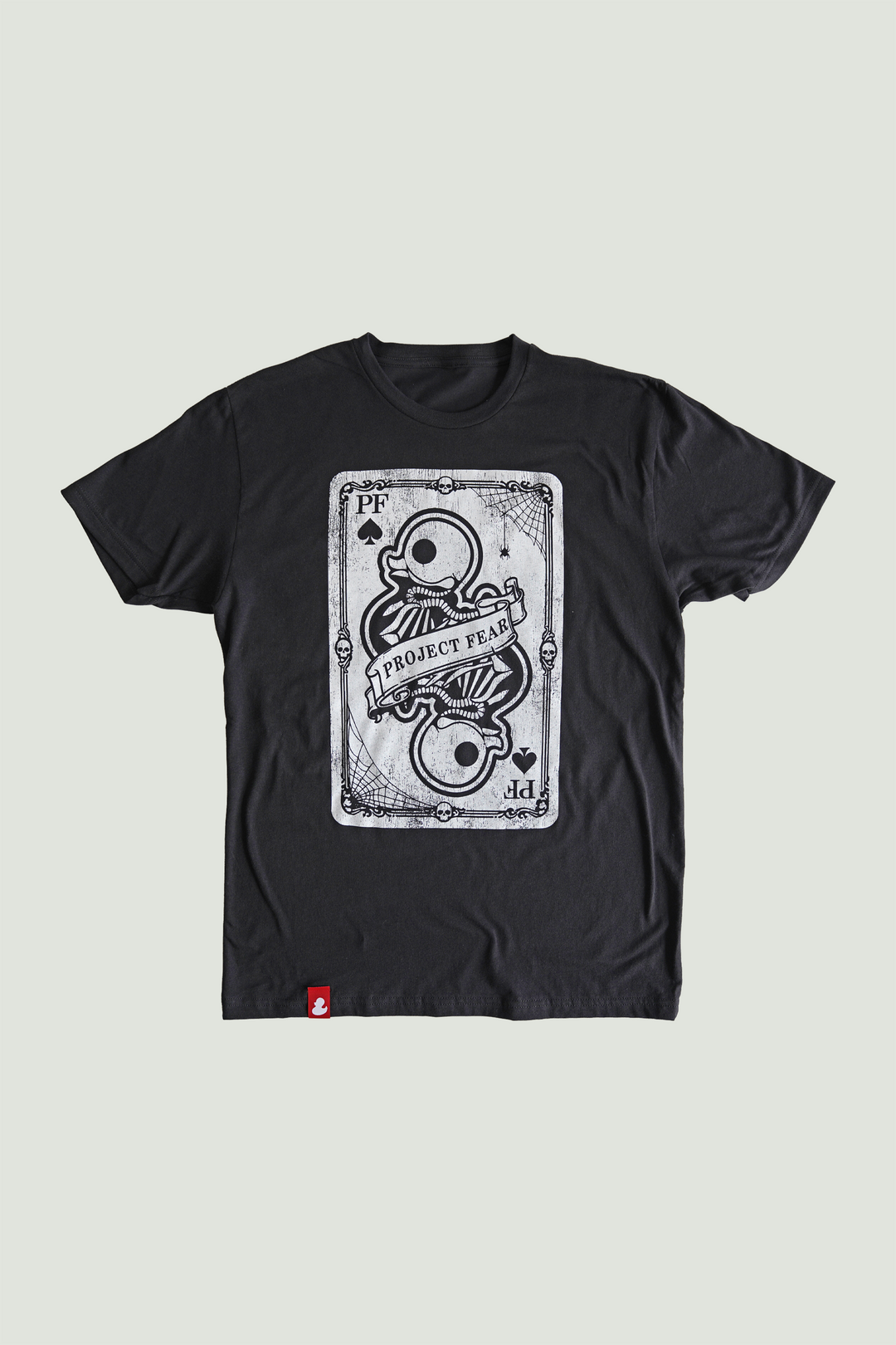 DUCK OF CARDS - T-SHIRT - BLACK