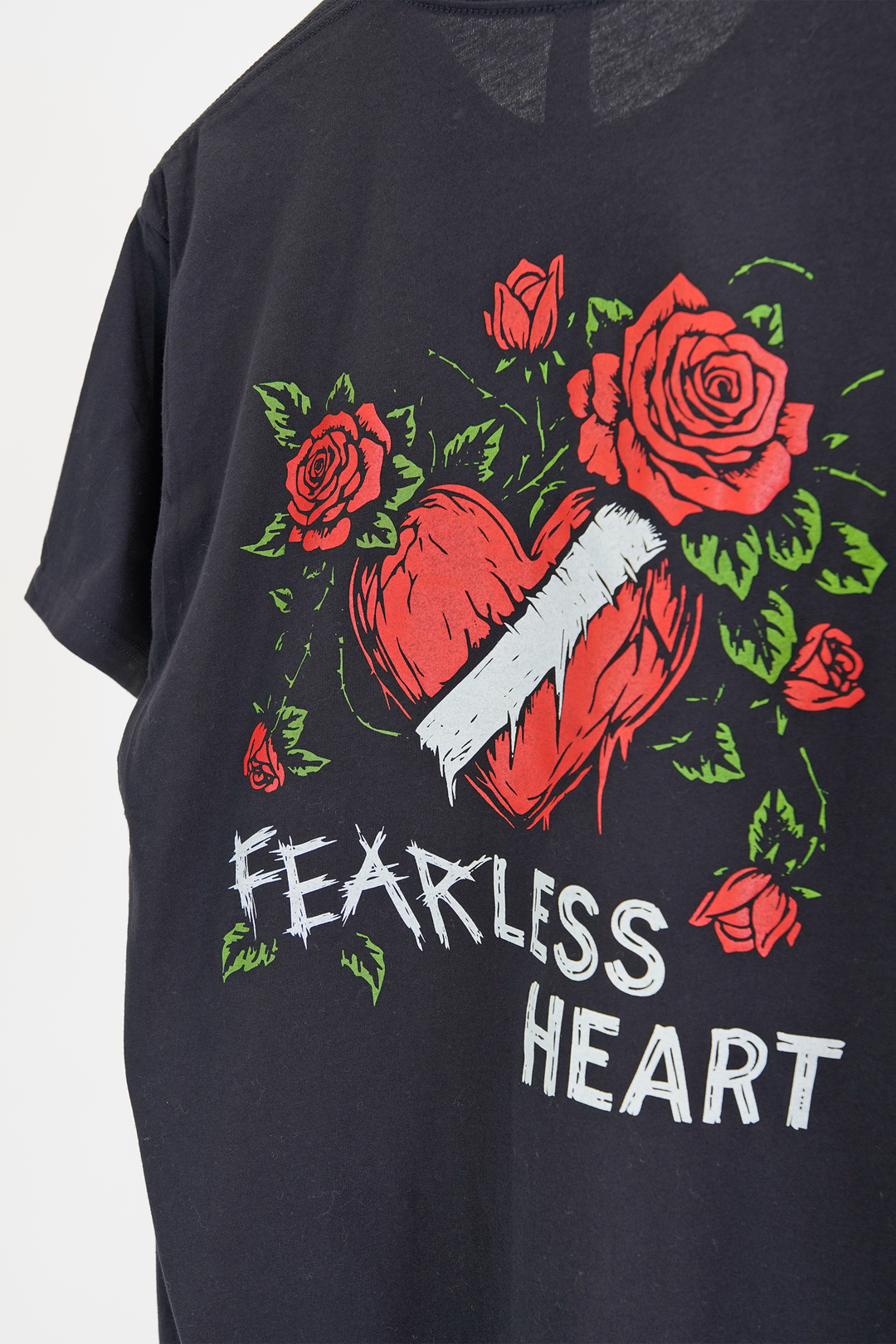 FEARLESS HEART - T-SHIRT - BLACK