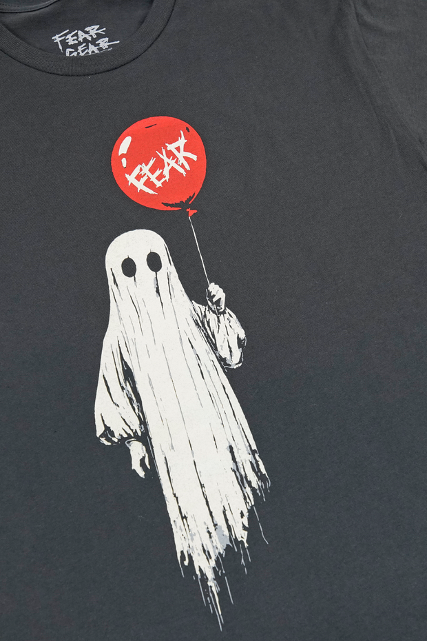 FEAR FLOATS - T-SHIRT - GRAPHITE BLACK
