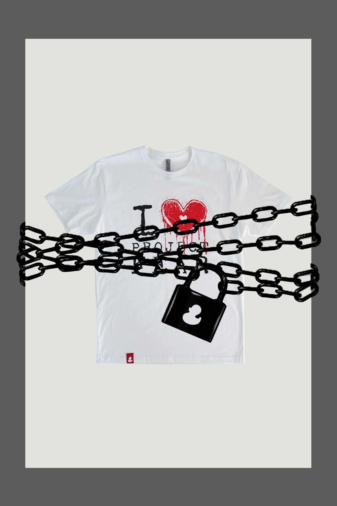 I HEART PROJECT FEAR - T-SHIRT - WHITE