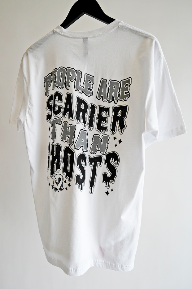 PEOPLE ARE SCARIER T-SHIRT