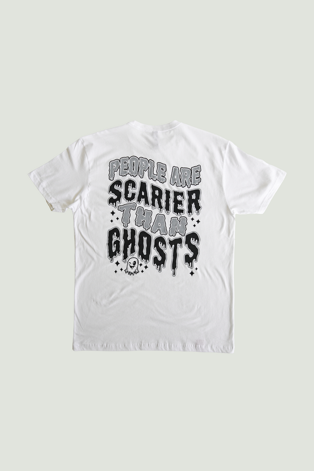PEOPLE ARE SCARIER T-SHIRT