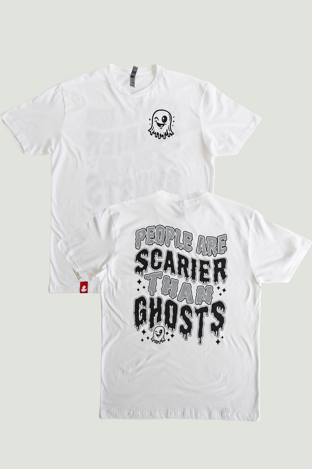 PEOPLE ARE SCARIER T-SHIRT