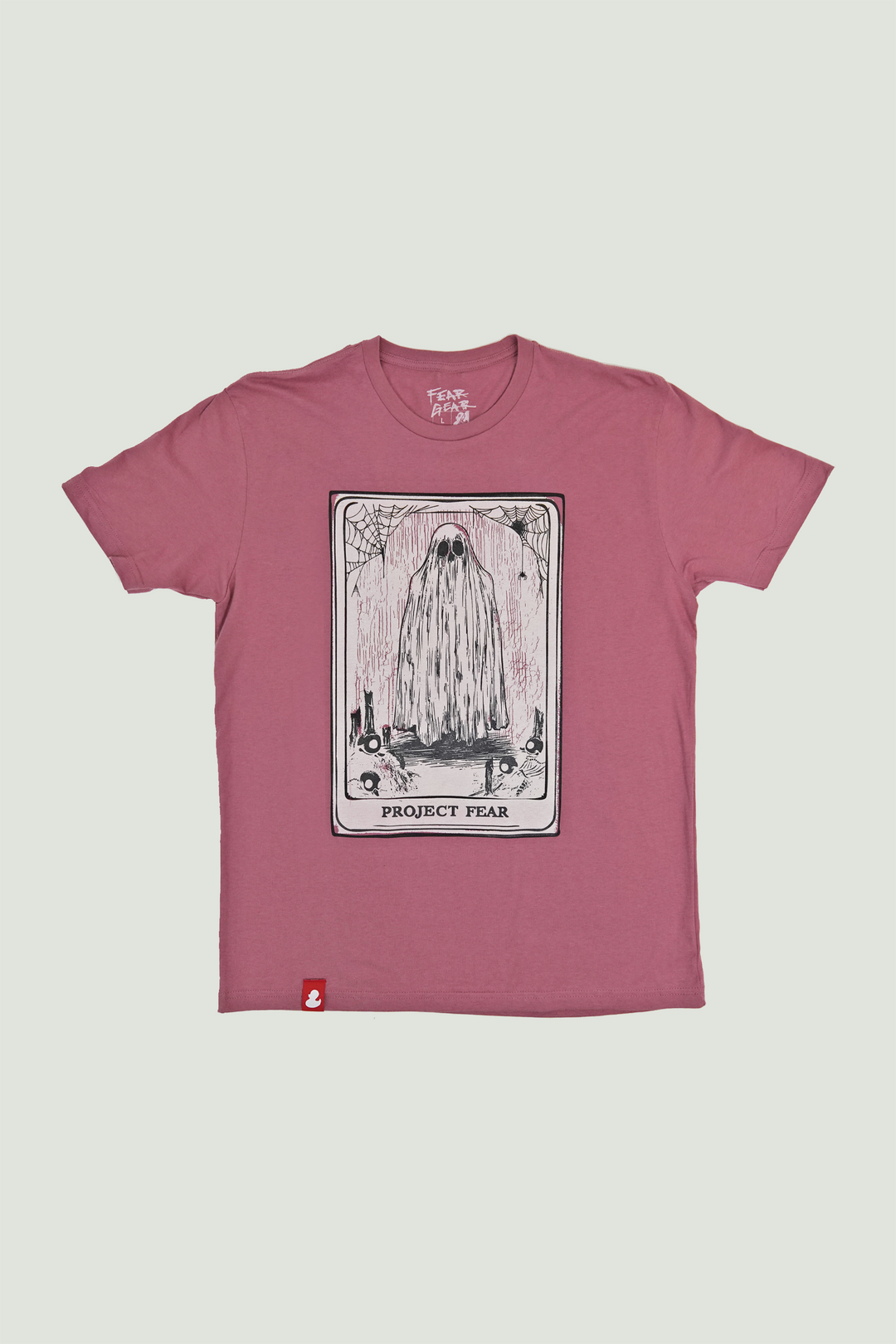 THE FEAR CARD - T-SHIRT - MAUVE