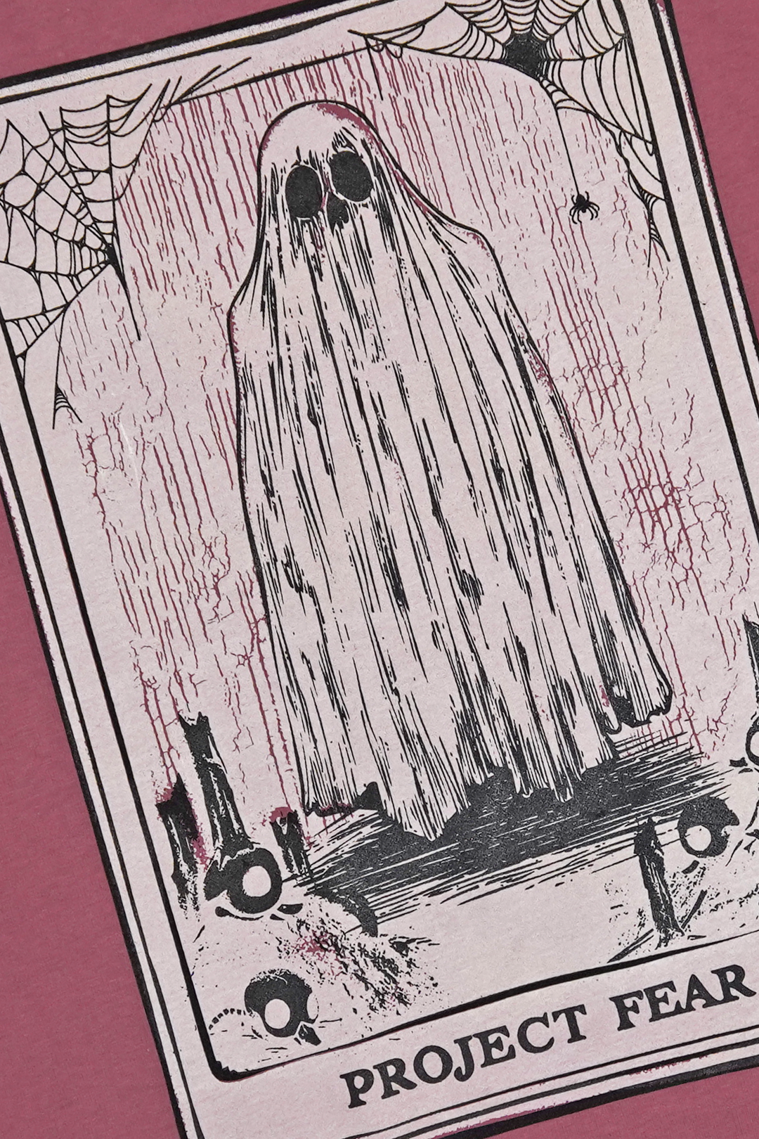 THE FEAR CARD - T-SHIRT - MAUVE