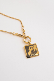 X-RAY NECKLACE - GOLD